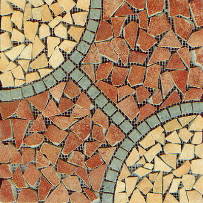 Mosaic--Rustic_Tile,Mixed_Color_Mosaic_[2],C3071-3